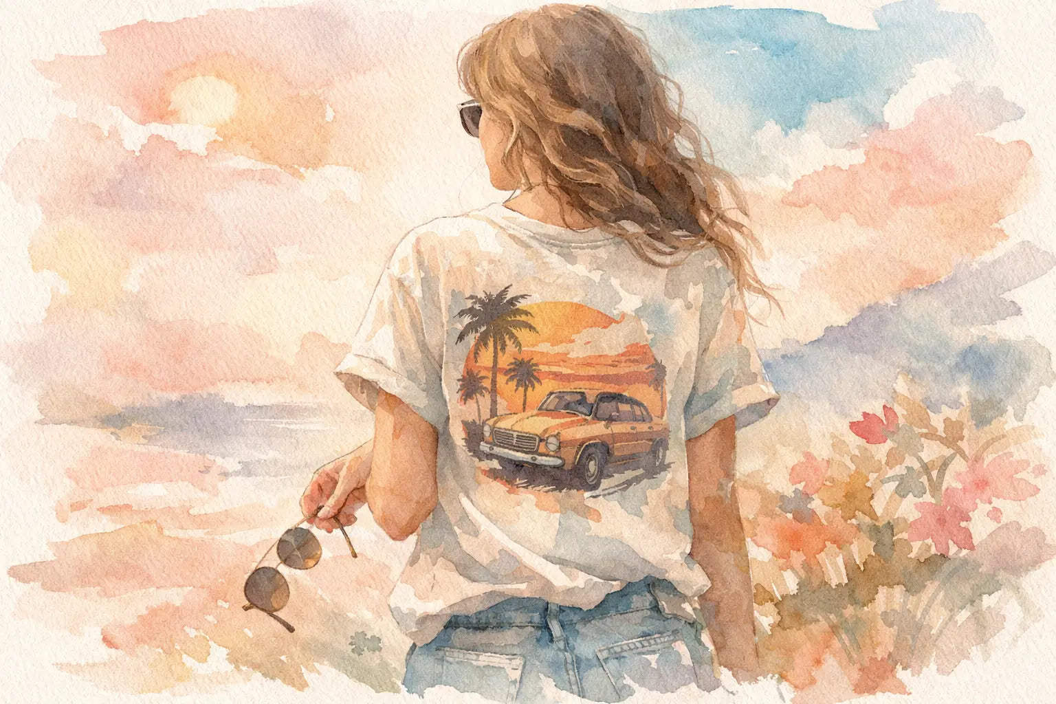 How to Wear Vintage Feel Graphic Tees Women Love