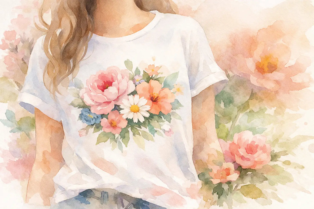 Floral Graphic Tees for Women That Feel Special