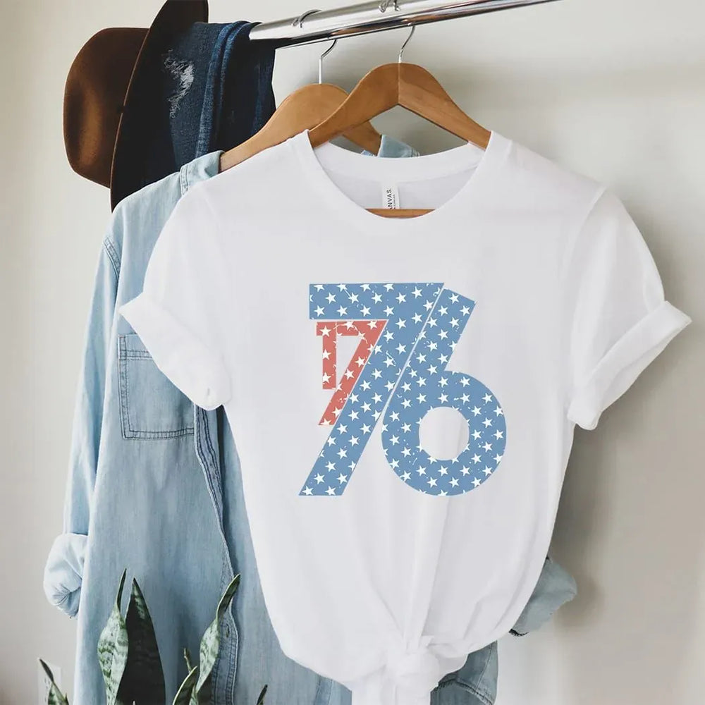 Rockledge Designs LLC Shirts & Tops 1776 Patriotic Tee – Retro American Independence T-Shirt - WE300 1776 Patriotic Tee – Retro American Independence T-Shirt - WE300