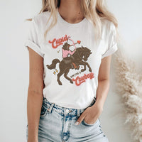 Cupid Aim for a Cowboy Tee - Western Valentine Graphic T-Shirt – VD300