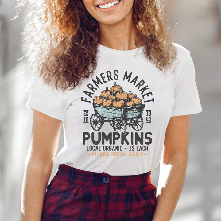 Farmers Market Fall Graphic T-Shirt - FA401