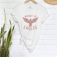 Mount Up With Wings as Eagles Christian Graphic T-Shirt – Isaiah 40:31 - IN146