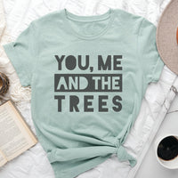 You, Me and the Trees Tee – Eco-Lover Nature Graphic T-Shirt - SP135
