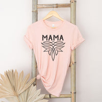 Western Mama Tee – Boho Cowboy Style Graphic T-Shirt for Moms - ML206