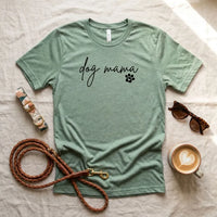 Rockledge Designs LLC Shirts & Tops Dog Mama Shirt: Cute Minimal Dog Mom Tee - SU410 Dog Mama Shirt: Cute Minimal Dog Mom Tee - SU410