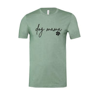 Rockledge Designs LLC Shirts & Tops Dog Mama Shirt: Cute Minimal Dog Mom Tee - SU410 Dog Mama Shirt: Cute Minimal Dog Mom Tee - SU410