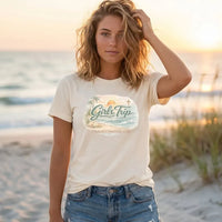 Rockledge Designs LLC Shirts & Tops Faith Based Girls Trip Shirt: Christian Beach Vacation Tee - CU204 Faith Based Girls Trip Shirt: Christian Beach Vacation Tee - CU204