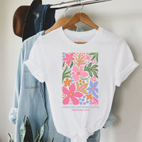 Rockledge Designs LLC Shirts & Tops Finding My Own Path Floral Tee – Inspirational Growing Love Shirt - SP417 Finding My Own Path Floral Tee – Inspirational Growing Love Shirt - SP417