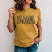 Rockledge Designs LLC Shirts & Tops Floral Mama Graphic Tee – Vintage Botanical Lace Lettering T-Shirt - MD904 Floral Mama Graphic Tee – Vintage Botanical Lace Lettering T-Shirt - MD904