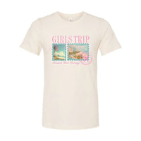 Rockledge Designs LLC Shirts & Tops Girls Trip Beach Shirt: Aesthetic Vacation Tee for Women - SU413 Girls Trip Beach Shirt: Aesthetic Vacation Tee for Women - SU413