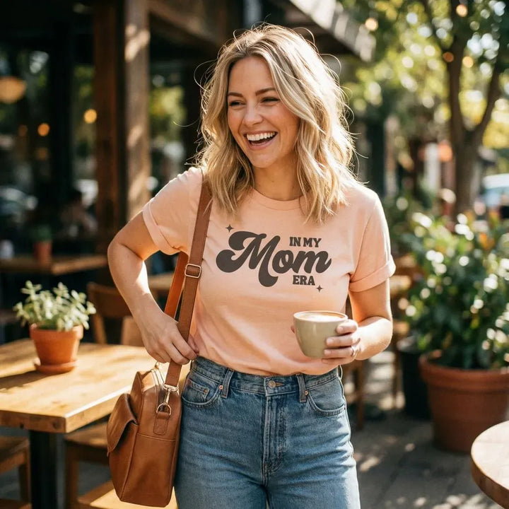 Rockledge Designs LLC Shirts & Tops In My Mom Era Tee – Retro Motherhood Aesthetic T-Shirt - ML302 In My Mom Era Tee – Retro Motherhood Aesthetic T-Shirt - ML302