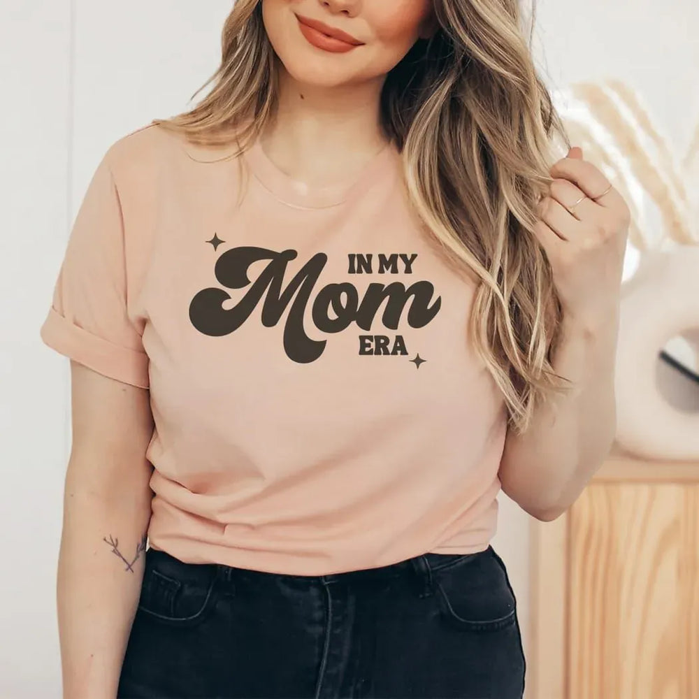 Rockledge Designs LLC Shirts & Tops In My Mom Era Tee – Retro Motherhood Aesthetic T-Shirt - ML302 In My Mom Era Tee – Retro Motherhood Aesthetic T-Shirt - ML302