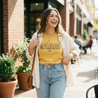 Rockledge Designs LLC Shirts & Tops Mind Your Own Motherhood Tee – Minimalist Mom Life T-Shirt - ML301 Mind Your Own Motherhood Tee – Minimalist Mom Life T-Shirt - ML301
