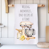 Mixing Memories Kitchen Towel: Stand Mixer Gift for Bakers Rockledge Designs LLC