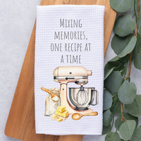 Mixing Memories Kitchen Towel: Stand Mixer Gift for Bakers Rockledge Designs LLC