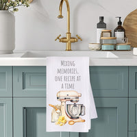 Mixing Memories Kitchen Towel: Stand Mixer Gift for Bakers Rockledge Designs LLC