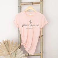 Rockledge Designs LLC Shirts & Tops Motherhood is Kingdom Work Tee – Proverbs 31 Christian Mom Shirt – Faith-Based Minimalist T-Shirt - MD902 Motherhood is Kingdom Work Tee – Proverbs 31 Christian Mom Shirt – Faith-Based Minimalist T-Shirt - MD902
