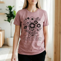 Rockledge Designs LLC Shirts & Tops Mothers Plant Seeds of Love Tee – Floral Mother’s Day Botanical Graphic T-Shirt - ML205 Mothers Plant Seeds of Love Tee – Floral Mother’s Day Botanical Graphic T-Shirt - ML205