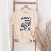 Rockledge Designs LLC Shirts & Tops Redneck Yacht Club Tee – Pontoon Boat Graphic Shirt – Funny Lake Life T-Shirt - SE121 Redneck Yacht Club Tee – Pontoon Boat Graphic Shirt – Funny Lake Life T-Shirt - SE121