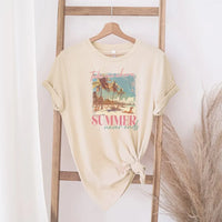 Rockledge Designs LLC Shirts & Tops Take Me Where Summer Never Ends Tee – Tropical Beach Graphic Shirt – Vintage Summer T-Shirt - SE126 Take Me Where Summer Never Ends Tee – Tropical Beach Graphic Shirt – Vintage Summer T-Shirt - SE126
